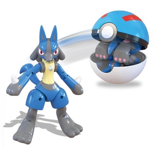 精靈寶可夢 Pokemon 變形系列 路卡利歐 超級球 酷變 莊臣 正體中文代理版 代理 玩具e哥52103