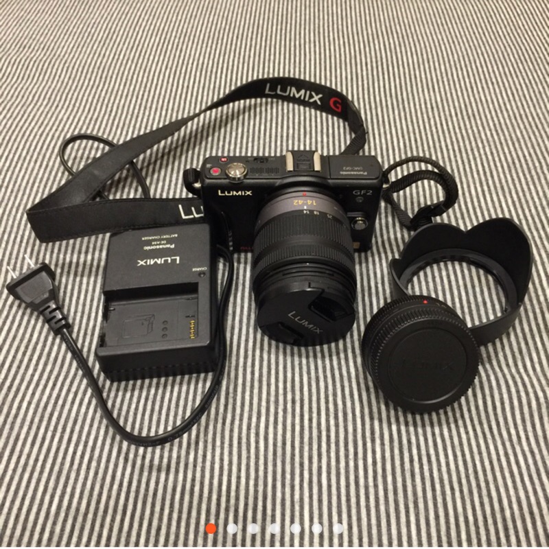 (限賣家)Panasonic GF2 雙鏡頭類單眼相機 - 黑