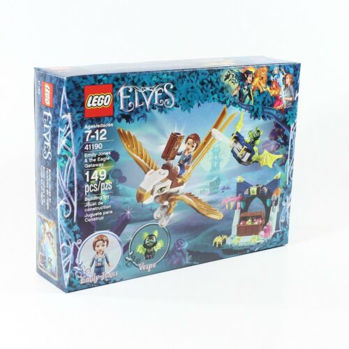二手LEGO 樂高 ELVES 精靈系列-艾蜜莉.瓊斯與老鷹逃亡 41190