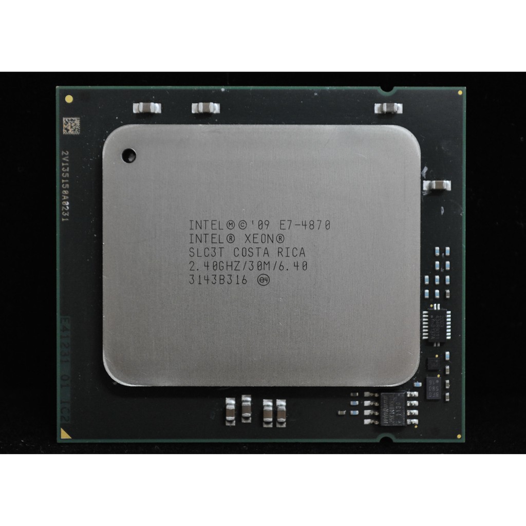 (庫存) Intel XEON E7-4870 伺服器 CPU 10核20執行緒正式版(1567 2.4G 30M快取)