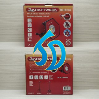 JD 簡大 汽車美容 瑞士Kraftwerk 40W LED CRI95自然光投光燈/探照燈/工作燈 DIY