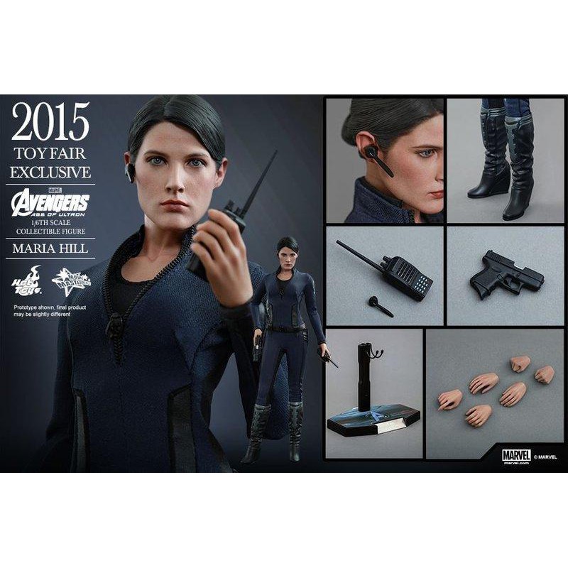 野獸國 Hot Toys – MMS305 –《 復仇者聯盟 奧創紀元 》 1/6比例 瑪莉亞 希爾 非 MMS315