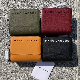 【出清】Marc Jacobs MJ 女短夾 字母logo 防刮拼接短夾 中短夾 中夾 短夾 現貨 美國代購 🇺🇸