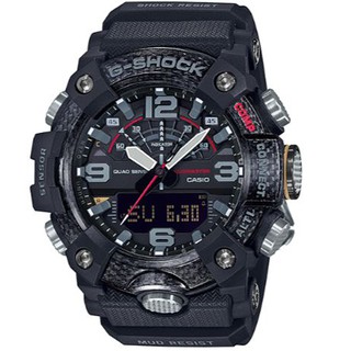 【CASIO】卡西歐 G-SHOCK GG-B100-1A 碳纖維核心 防泥 藍牙 登山用 黑X紅點綴 原廠公司貨