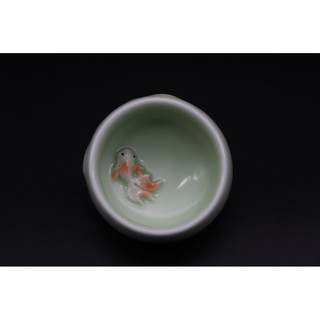 手工金魚杯 紅芳庭 台灣製造金魚杯茶具手工茶具品茗杯茶杯水杯台灣著作浮雕透光手工陶瓷茶杯泡茶用具 蝦皮購物