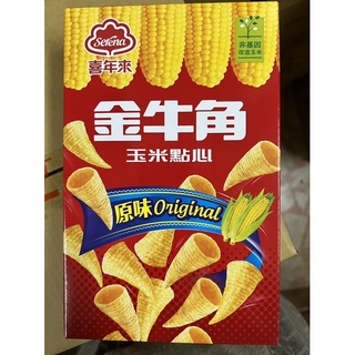 喜年來 金牛角 原味 60克 台灣製 盒裝 非基因改造 玉米