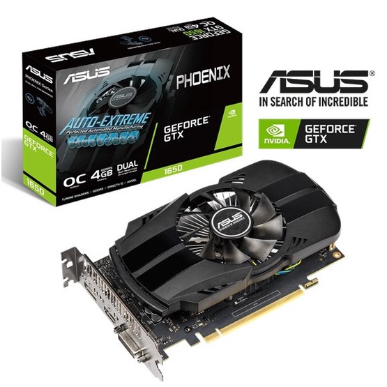 現貨】全新 ASUS 華碩 PH GTX1650 O4G 顯示卡鳯凰版 超頻 顯卡 APEX 吃雞【公司貨三年保