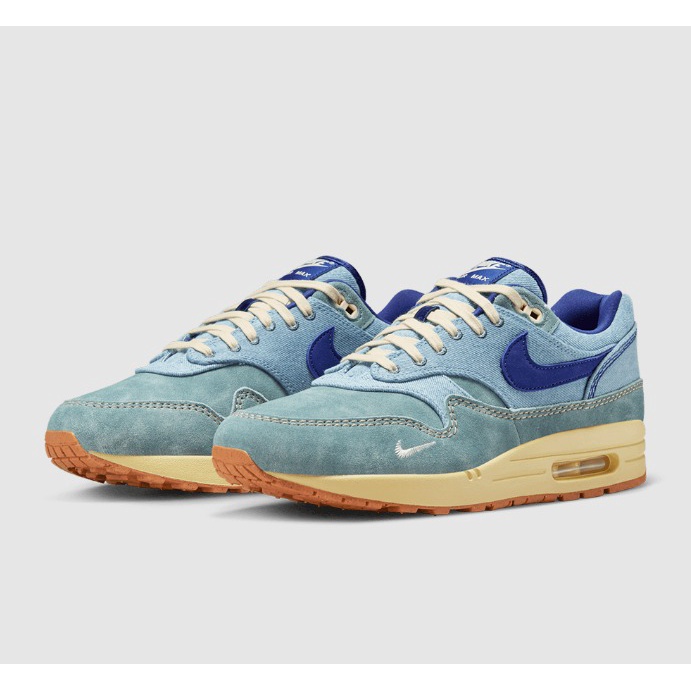 NIKE AIR MAX 1 PRM 牛仔拼接/ NIKE AIR MAX 1 PRM QS 餅乾底🍪