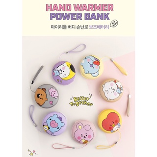 〔ALICS'S SHOP韓國代購〕BT21 x ROYCHE 寶寶系列 兩用行動電源暖手蛋 暖手寶 行充 二合一