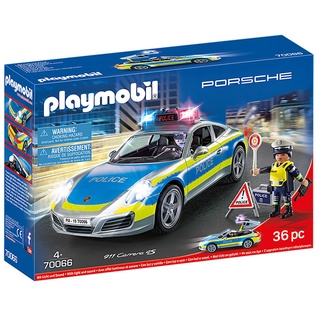 playmobil 摩比人積木 保時捷 911Carrera 4S警察 PM70066