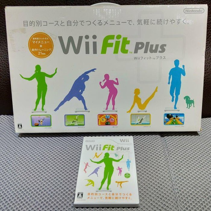 WII Fit Plus 塑身 平衡板 同捆版 wii u可用 (編號A)