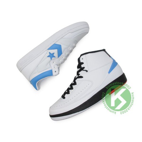 NIKE CONVERSE PACK AIR JORDAN 2 + FASTBREAK 北卡藍 917931-900