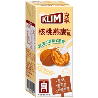 Costco 好市多代購 Klim 克寧 核桃燕麥牛乳 198毫升x6