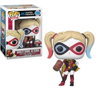 Funko POP！DC-Super Heroes:Harley Quinn as Robin 290 全新