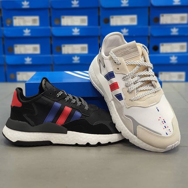 日韓購入Adidas Originals Nite Jogger 夜行者黑藍紅慢跑鞋男女鞋FV3585 | 蝦皮購物