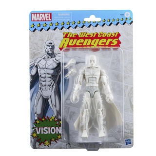 (不挑盒況) 孩之寶 漫威 Marvel legends 6吋經典傳奇人物 復古系列 幻視 VISION 吊卡 白幻視