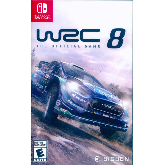 【AS電玩】NS Switch 世界越野冠軍賽 8 WRC 8 中英文版