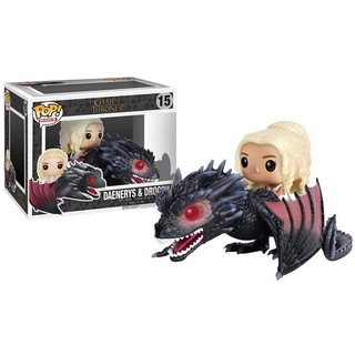 FUNKO POP 權力的遊戲/冰與火之歌 龍母騎龍玩偶