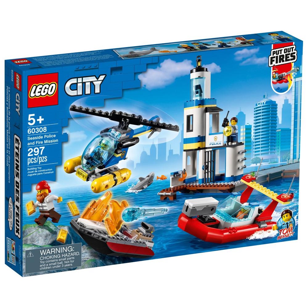 ㊕超級哈爸㊕ LEGO 60308 海岸警察和消防隊 City 系列