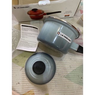 【Le Creuset】琺瑯醬汁鍋14cm(海洋之花)