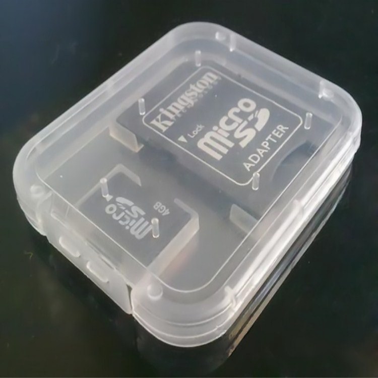 儲存卡盒 記憶卡保護盒 SD卡盒 TF卡保護盒 Micro SD收納盒 塑料透明盒 SD TF