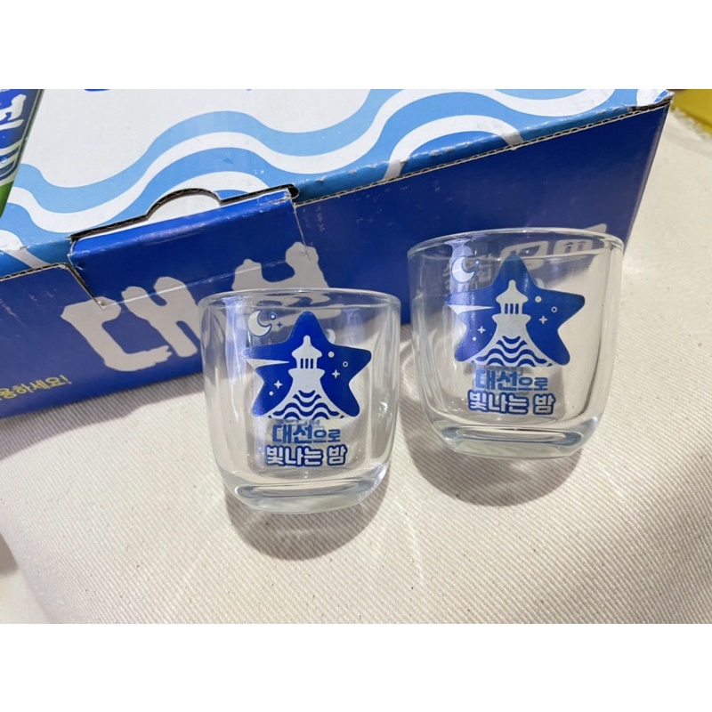 [Yuri無國界蝦拼圈]現貨 韓國限量 最新燈塔 燒酒杯 杯子 廣告杯