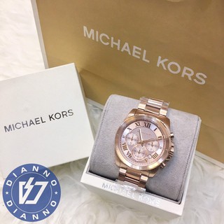 現貨 含發票保固 帝安諾- Michael Kors 手錶 MK 三眼 玫瑰金 女錶 鋼帶 MK6367