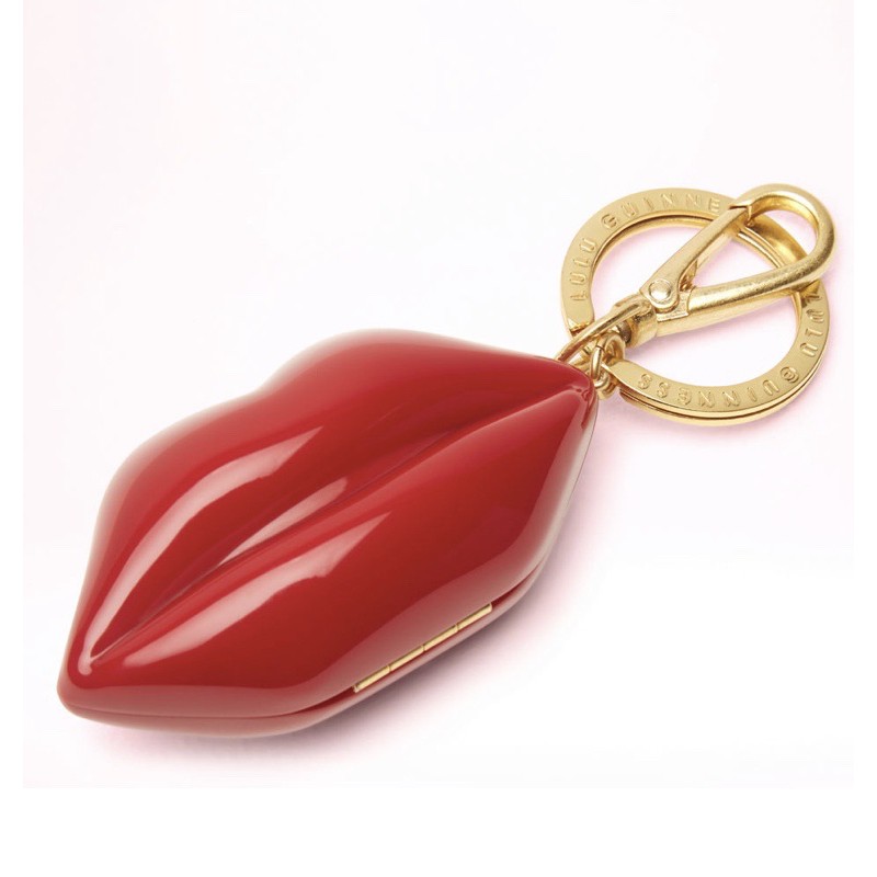 LULU GUINNESS 立體紅唇鑰匙圈