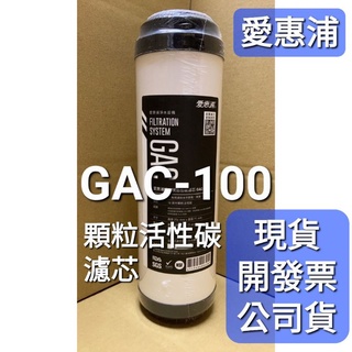 現貨公司貨 愛惠浦 GAC-100 顆粒狀 活性碳 濾芯 濾心 GAC100 gac100 淨水器 ro機 通規 濾心