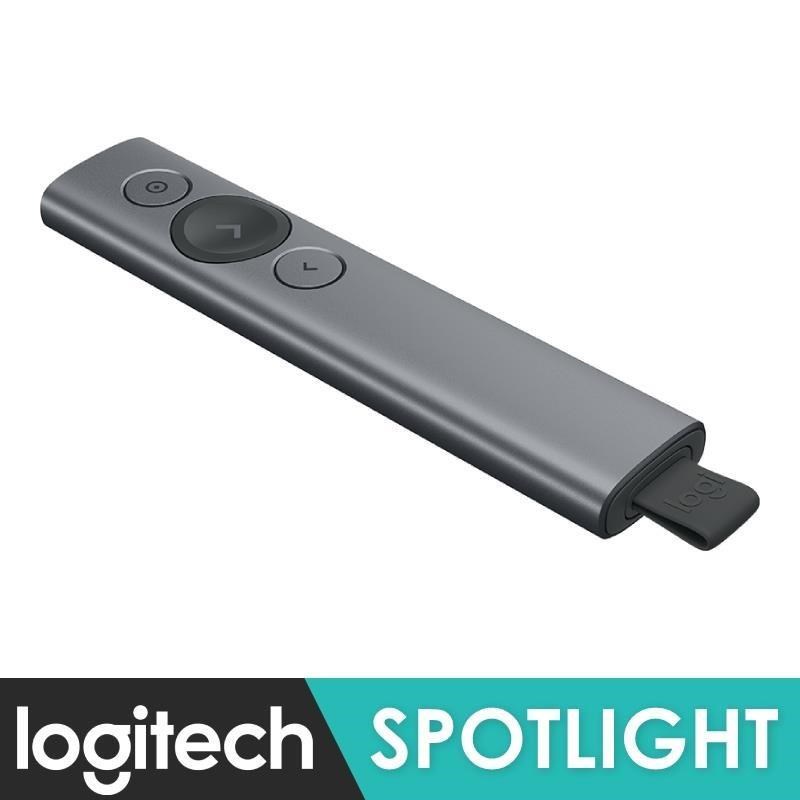 【ＢＫＹ】【Logitech 羅技】SPOTLIGHT 簡報遙控器(螢幕虛擬光)