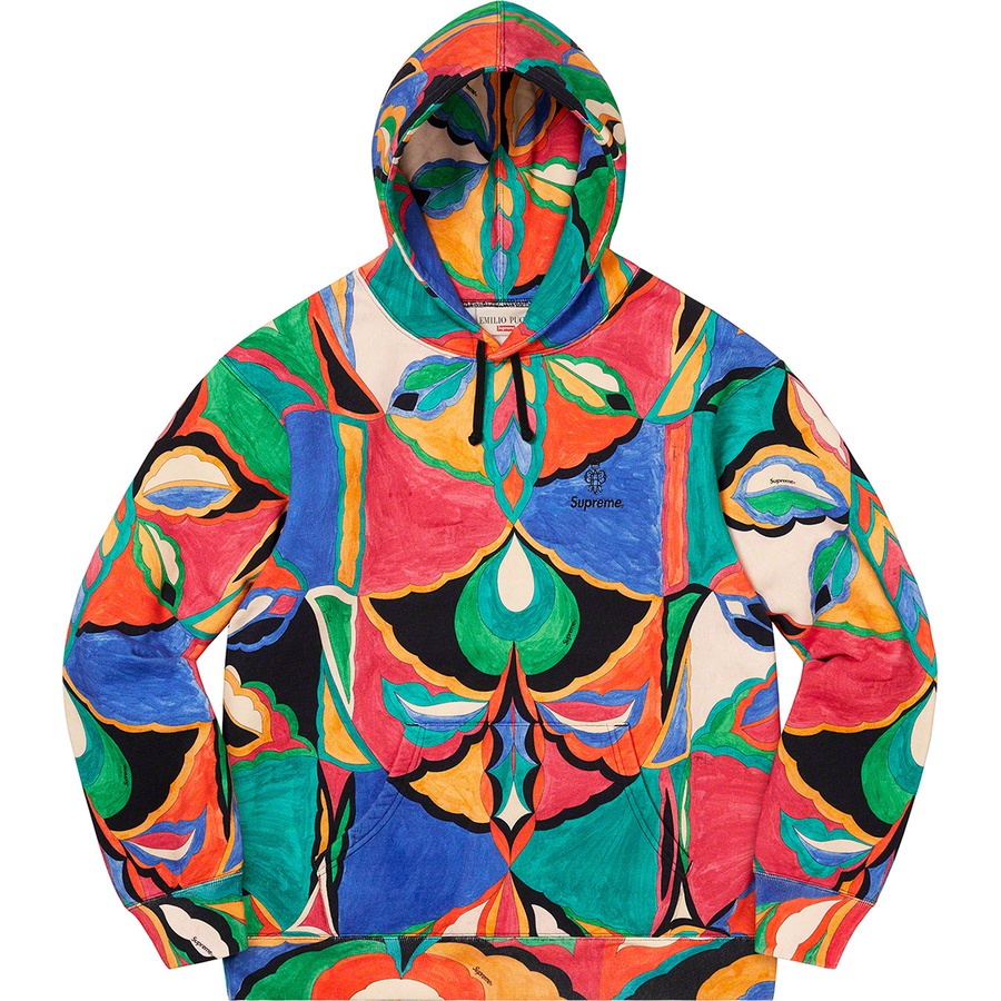 『Zoopreme-現貨』Supreme®/Emilio Pucci® Hooded Sweatshirt 彩色XL