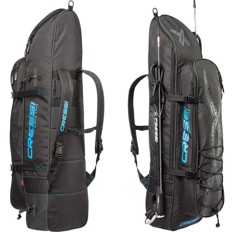 Water Pro水上運動用品 Cressi Piovra 自由潛水蛙鞋袋長蛙袋蛙鞋包大容量107公分 蝦皮購物