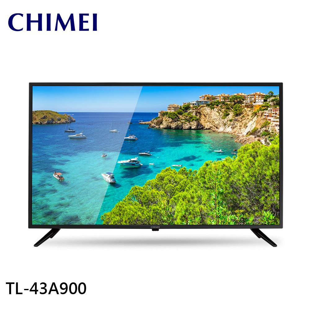 CHIMEI 奇美 43型 LED低藍光液晶顯示器 電視 TL-43A900 送基本安裝 大型配送