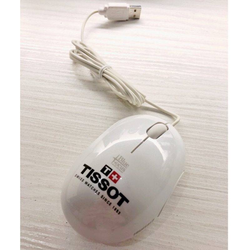 🇨🇭瑞士鐘錶 TISSOT 天梭錶 USB 藍光LED 有線滑鼠