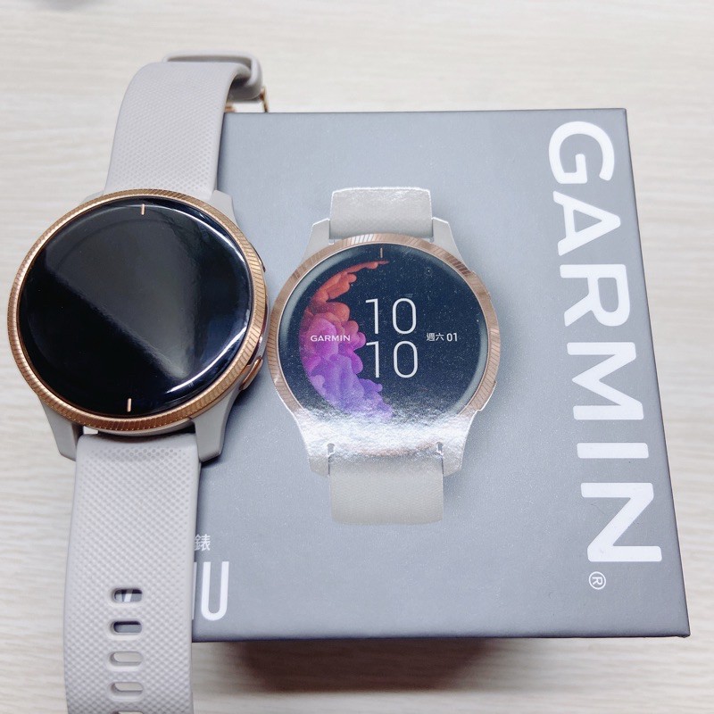 garmin venu AMOLED GPS 智慧腕錶(二手近全新)