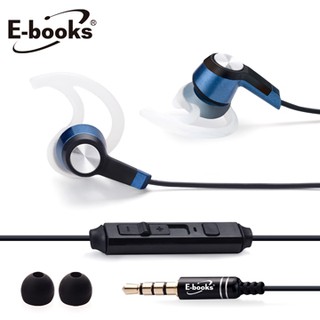 E-books S54 運動音控接聽耳溝式耳麥