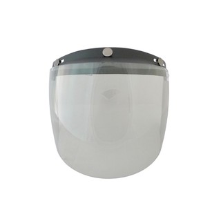 智同 復古帽 三扣式 抗UV 長鏡片 淺茶色 鏡片 雪帽 復古帽 半罩 安全帽 三扣式鏡片 《比帽王》