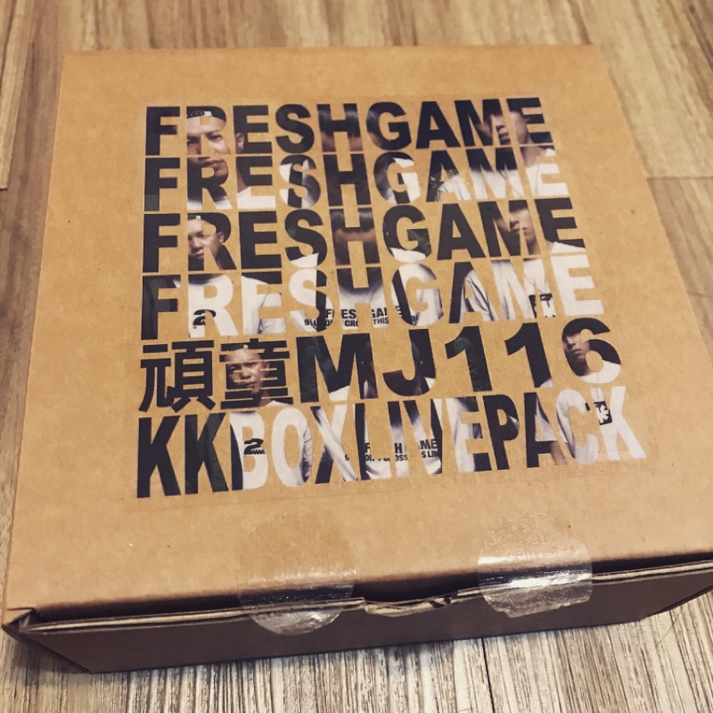 頑童MJ116 [FRESH GAME] KKBOX LIVE限定版專輯&amp;周邊商品*3