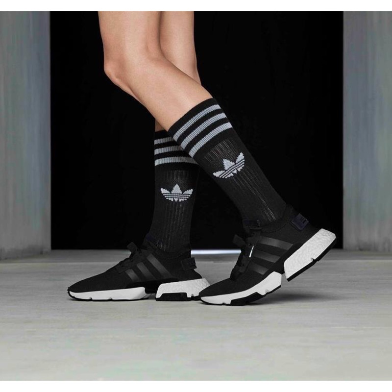全新Adidas 女款Pod S3.1 黑白