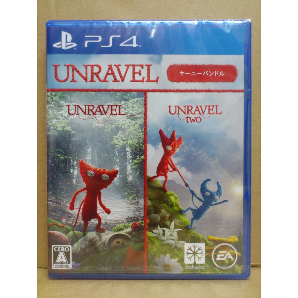 Ps4 毛線小精靈1 2 Unravel 純日版 蝦皮購物