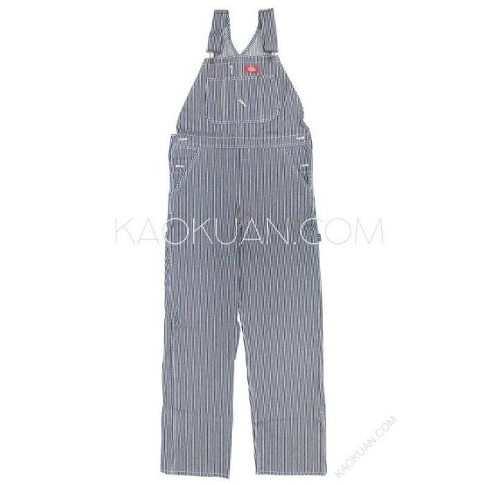 【Haha shop】DICKIES 83297 Hickory Stripe Bib Overall 條紋 吊帶褲