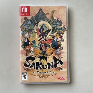 Switch NS 【二手】遊戲片 天穗之咲稻姬 天穗種稻姬 中文版 任天堂 當日寄出