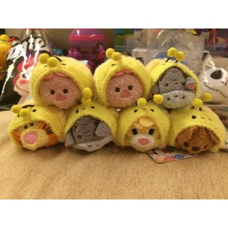 TOKYO Disney STORE 東京迪士尼商店 TSUM TSUM疊疊樂玩偶 小熊維尼系列蜜蜂裝限定款 S號 單售