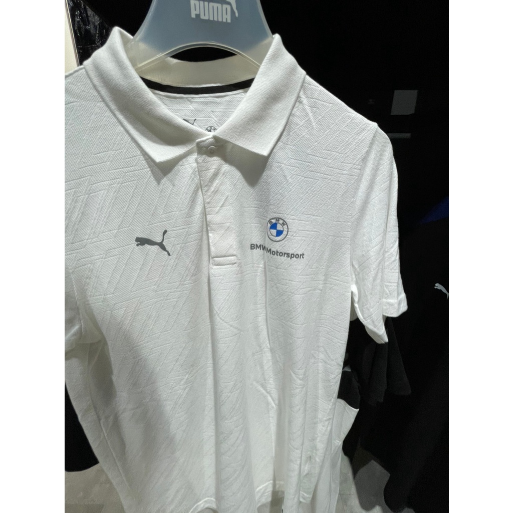 PUMA BMW系列 MMS Jacquard 短袖 Polo衫 男 穿搭 透氣  53119102