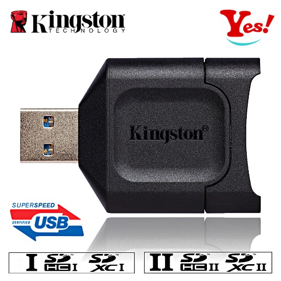 【Yes！公司貨】金士頓 Kingston MobileLite Plus SD UHS-II USB 3 讀卡機