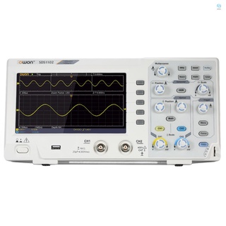 Owon SDS1102 示波器示波器數字存儲示波器 2CH 100MHz 1GS / s 7 英寸 LC