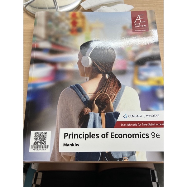 PRINCIPLES OF ECONOMICS 9/E MANKIW 9789814915342 二手書 9成新