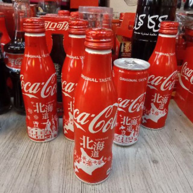 YUMO家 日本北海道 新版地圖 第3版 城市鋁瓶 可口可樂
