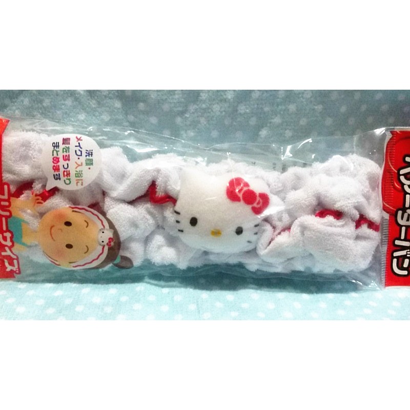 日本SANRIO Hello Kitty洗臉頭帶