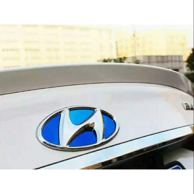 現代 Elantra 不鏽鋼車標貼 logo貼 預購款